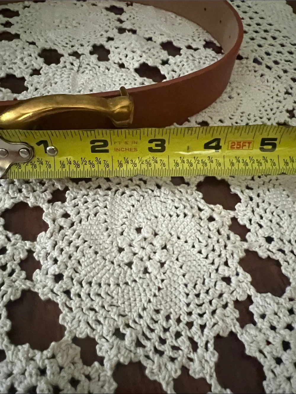 Vintage Gold Belt Buckle